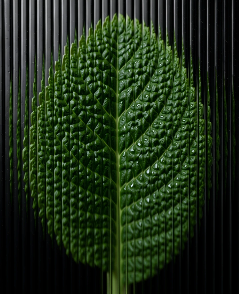Botanische Struktur im Detail